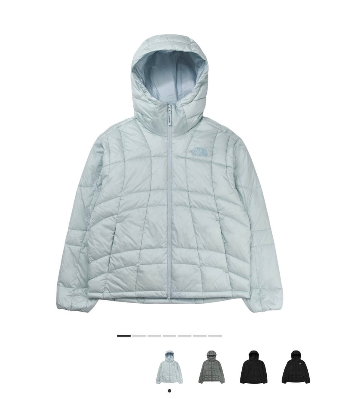 노스페이스 웨이브 LT 온 자켓 라이트 블루 - 25FW 상품이미지1