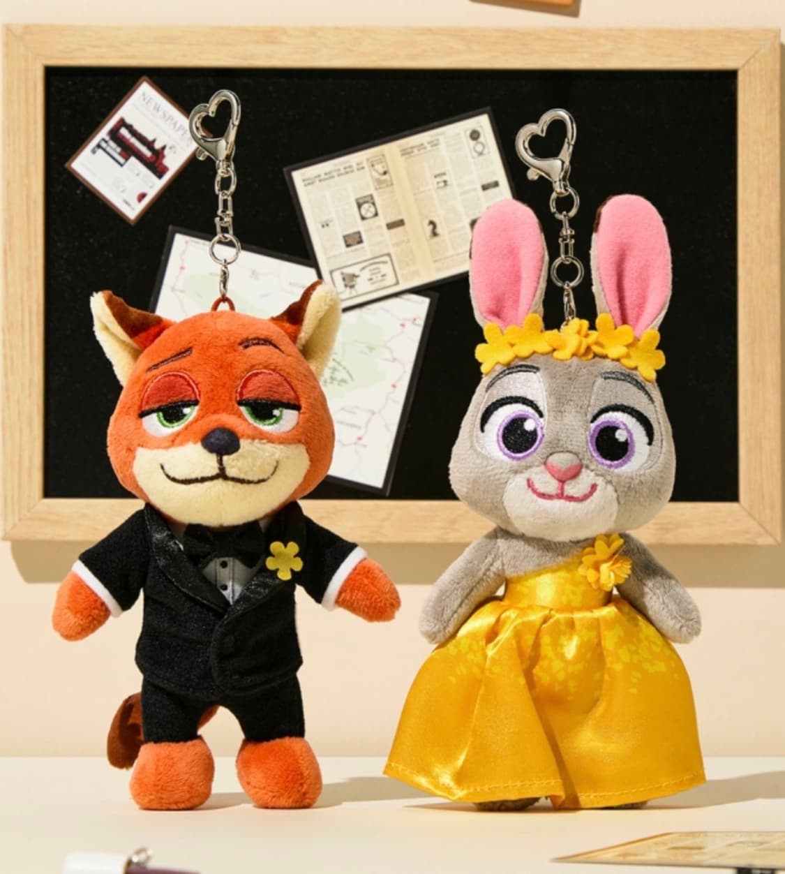 주토피아 닉 주디 인형 일괄 상품이미지1