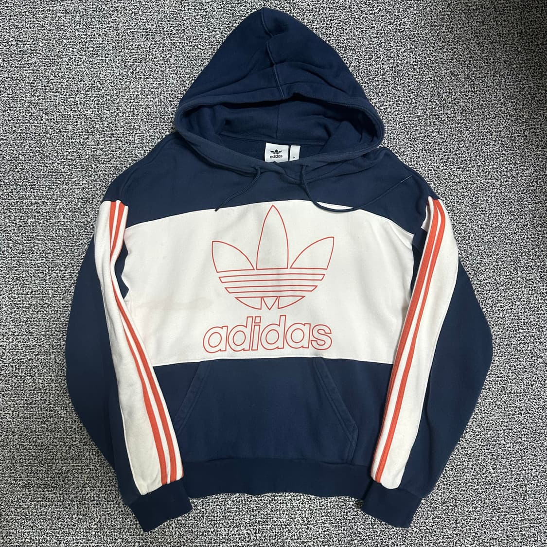 (95) 아디다스 삼선 트레포일 후드티 상품이미지1