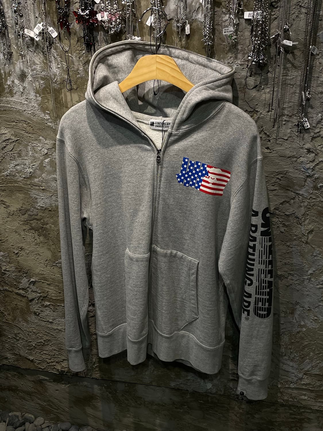 BapeXUndefeated hoodi 상품이미지2