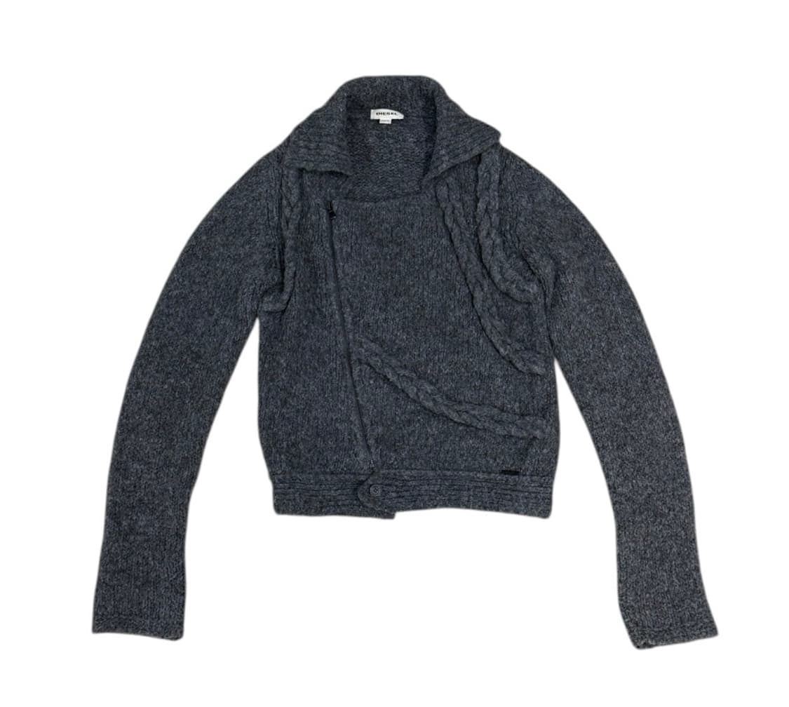 디젤 니트 집업 자켓 상품이미지1