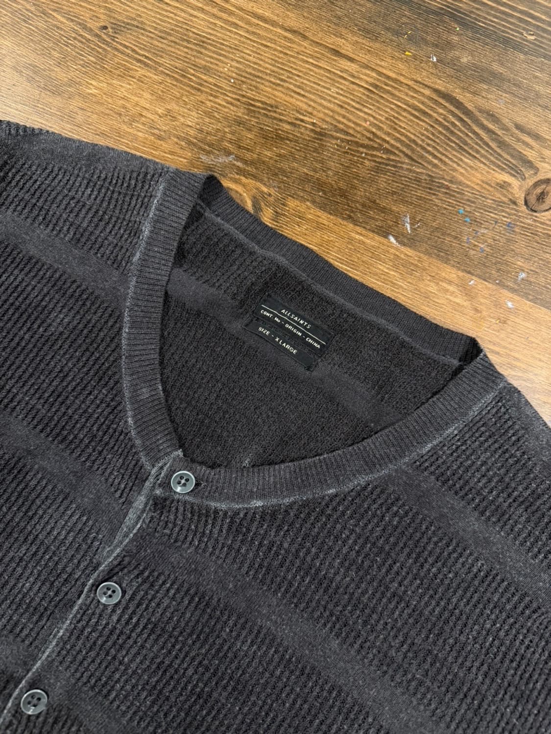 올세인츠 헨리넥 니트 남성100-105 상품이미지8