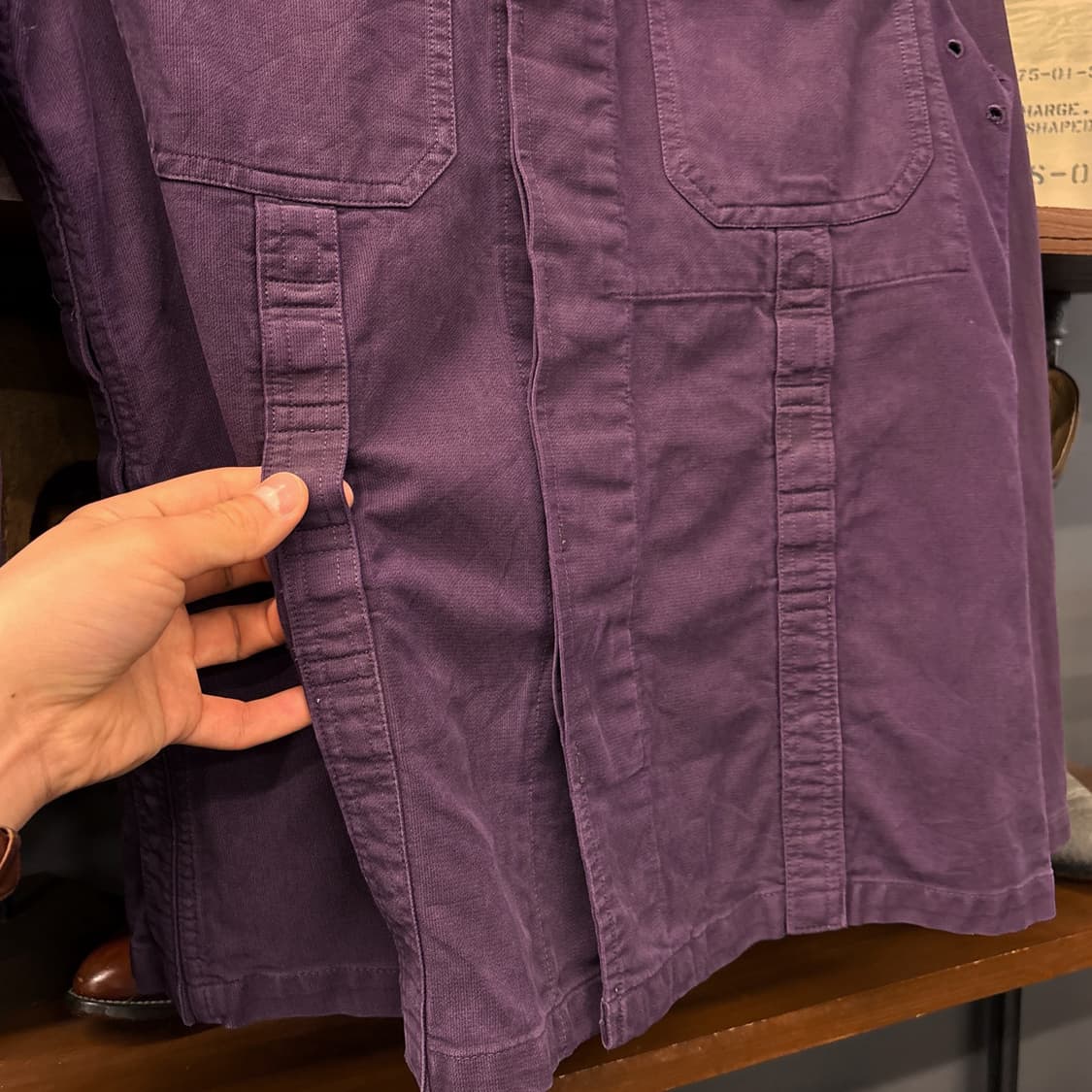 80s 오리지널 밀리터리 독일연방군 유틸리티 몰스킨 필드자켓 N1288 상품이미지4