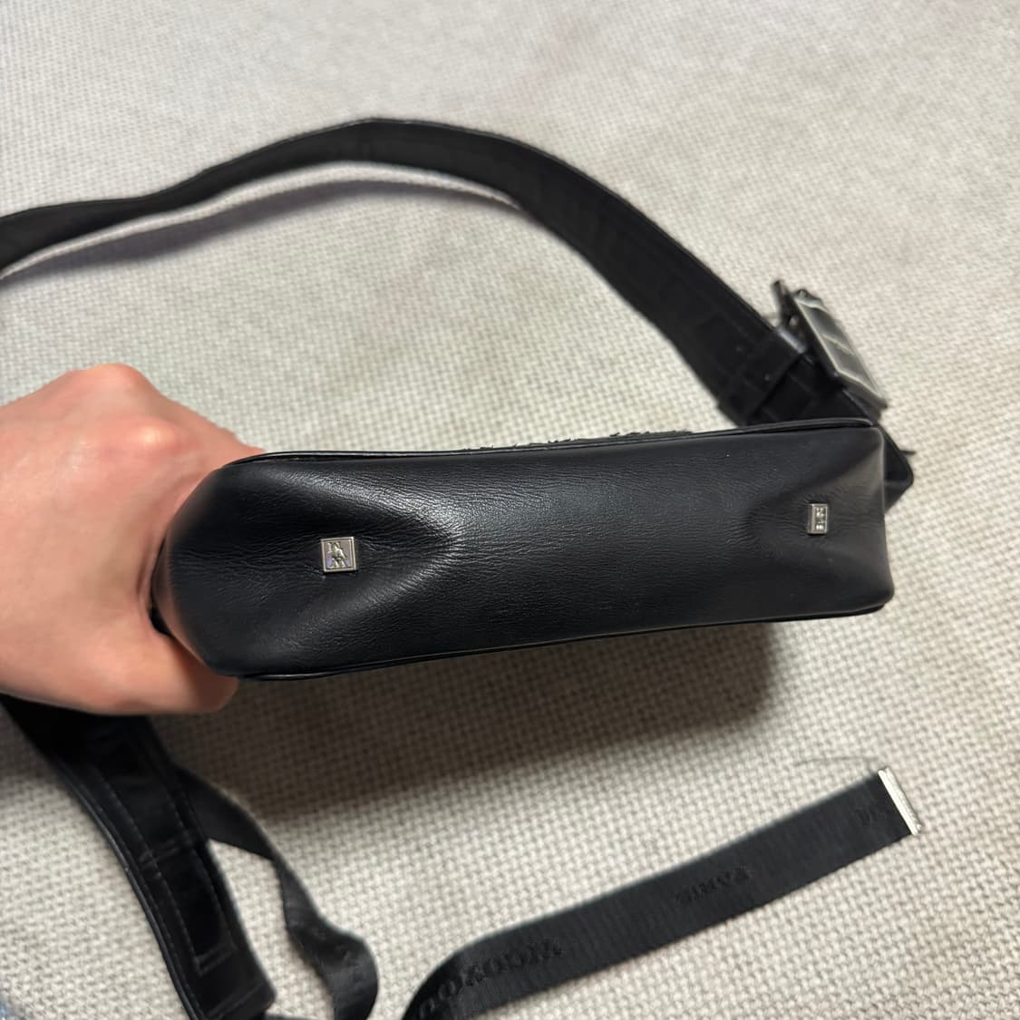 우영미(WYM) 스퀘어 미니백 블랙 상품이미지10