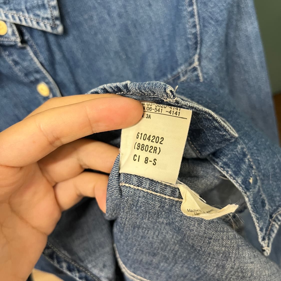 J.CREW denim shirt 상품이미지10