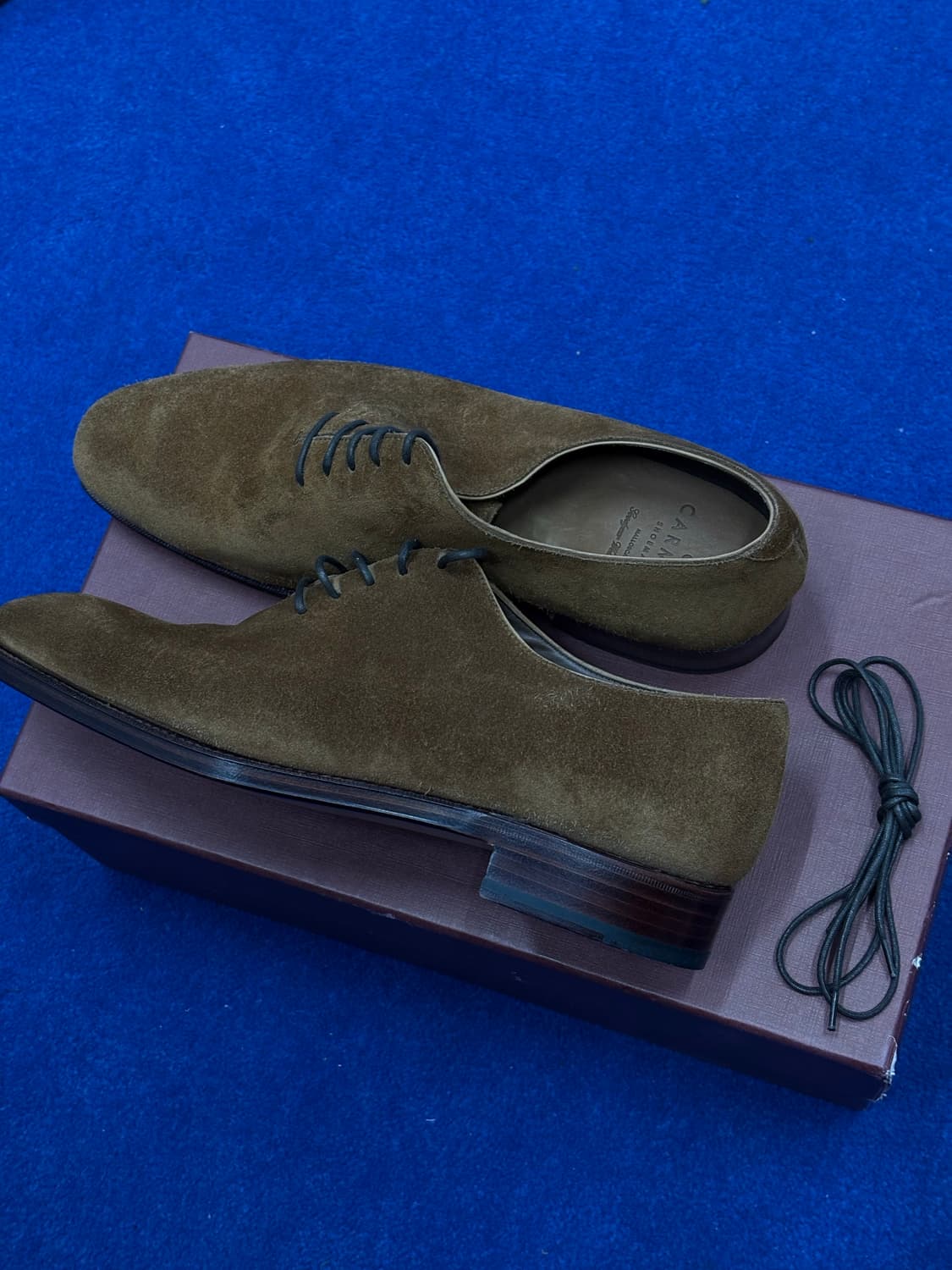 까르미나(Carmina) 스웨이드 테슬 로퍼 - 다크 브라운 (UK 8) 상품이미지5