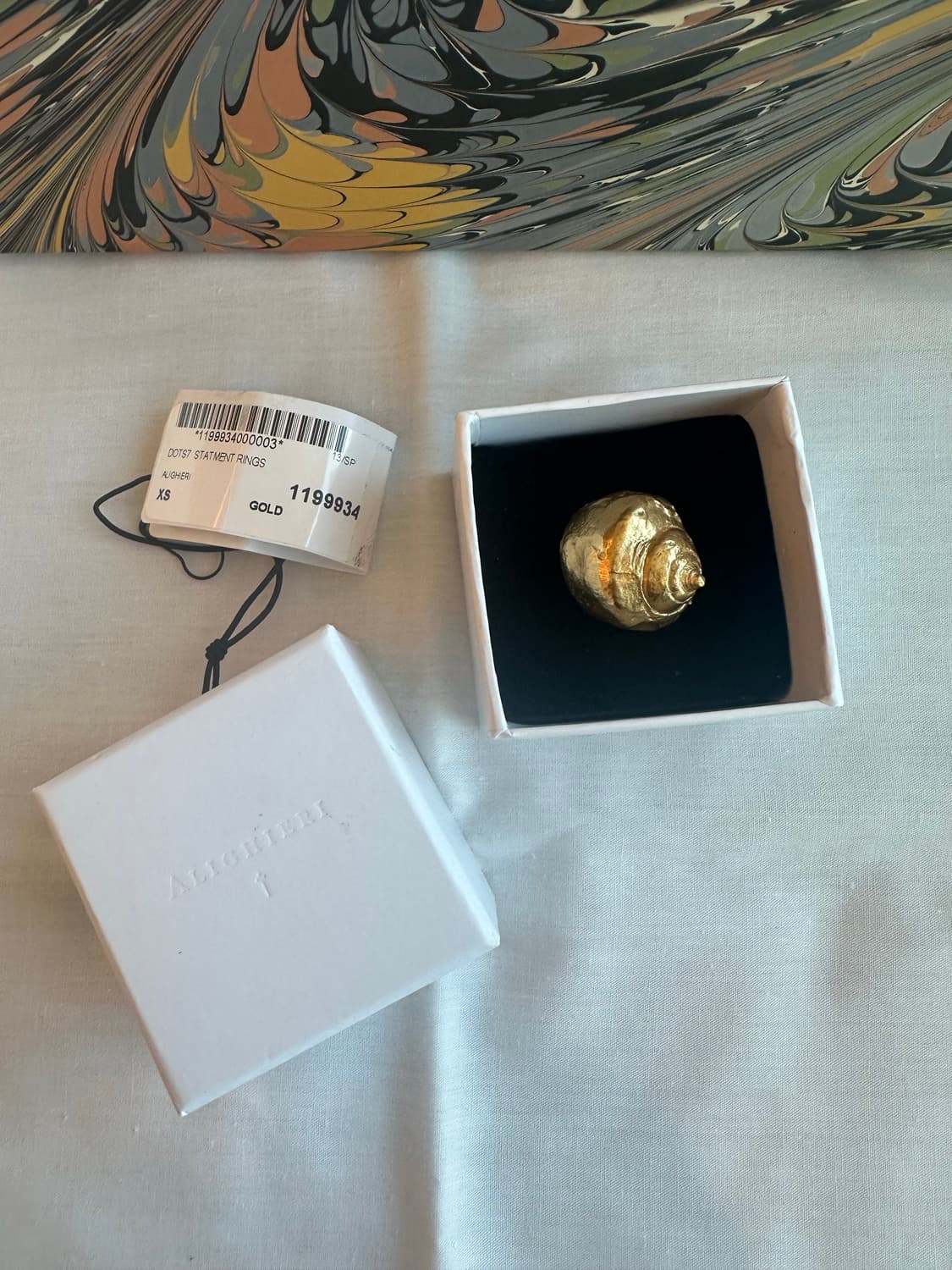 알리기에리 Alighieri 골드 링 XS 새제품 상품이미지1