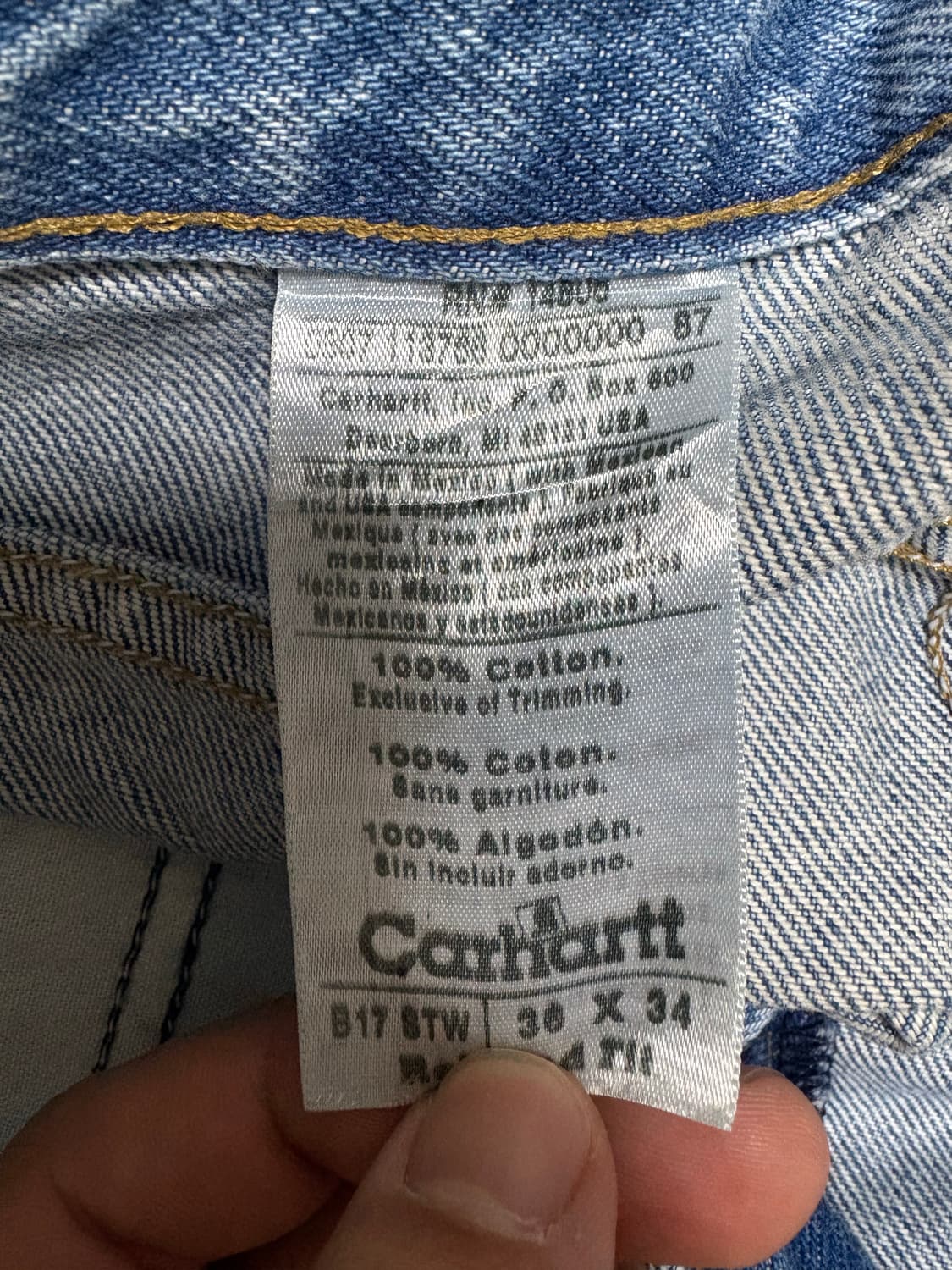 칼하트 B17 36 상품이미지3