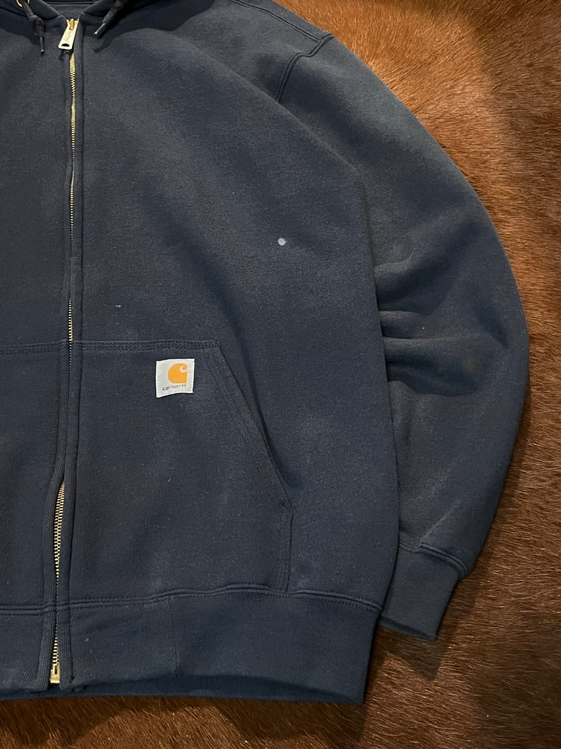 칼하트 네이비 후드집업 상품이미지7