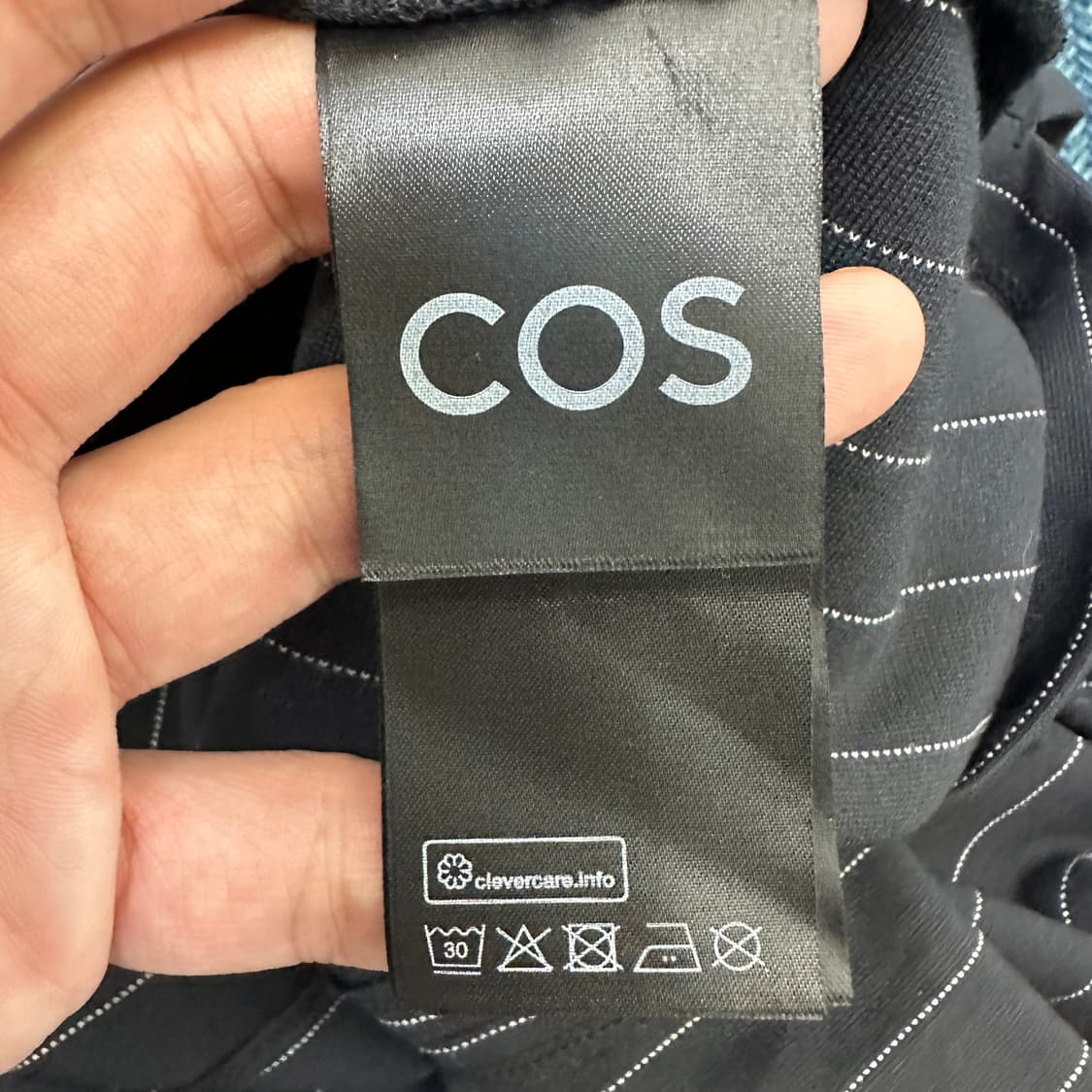 [여성M] 코스 스트라이프 롱 원피스 상품이미지3