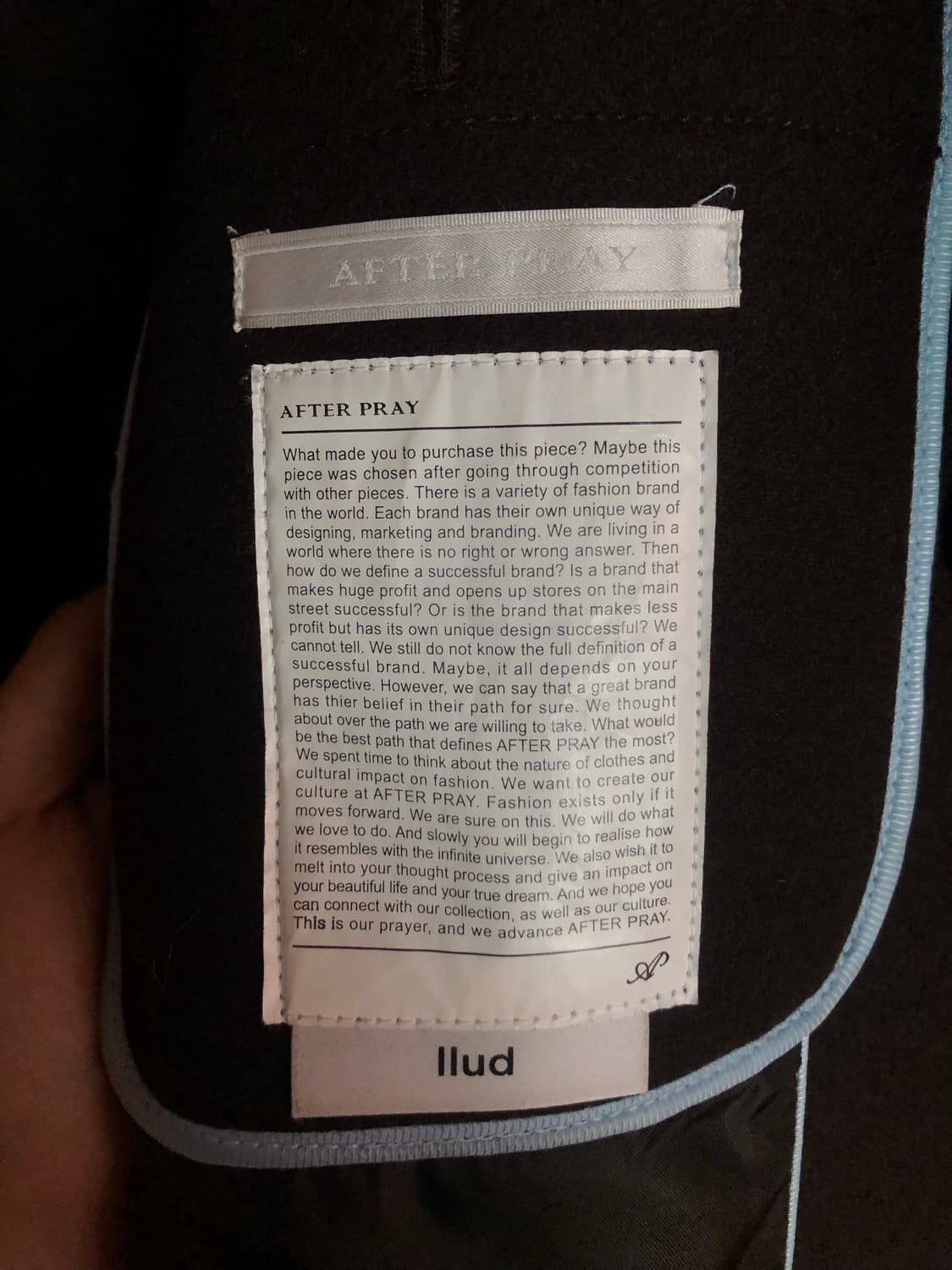 애프터프레이 러드 샤먼 피코트 상품이미지5