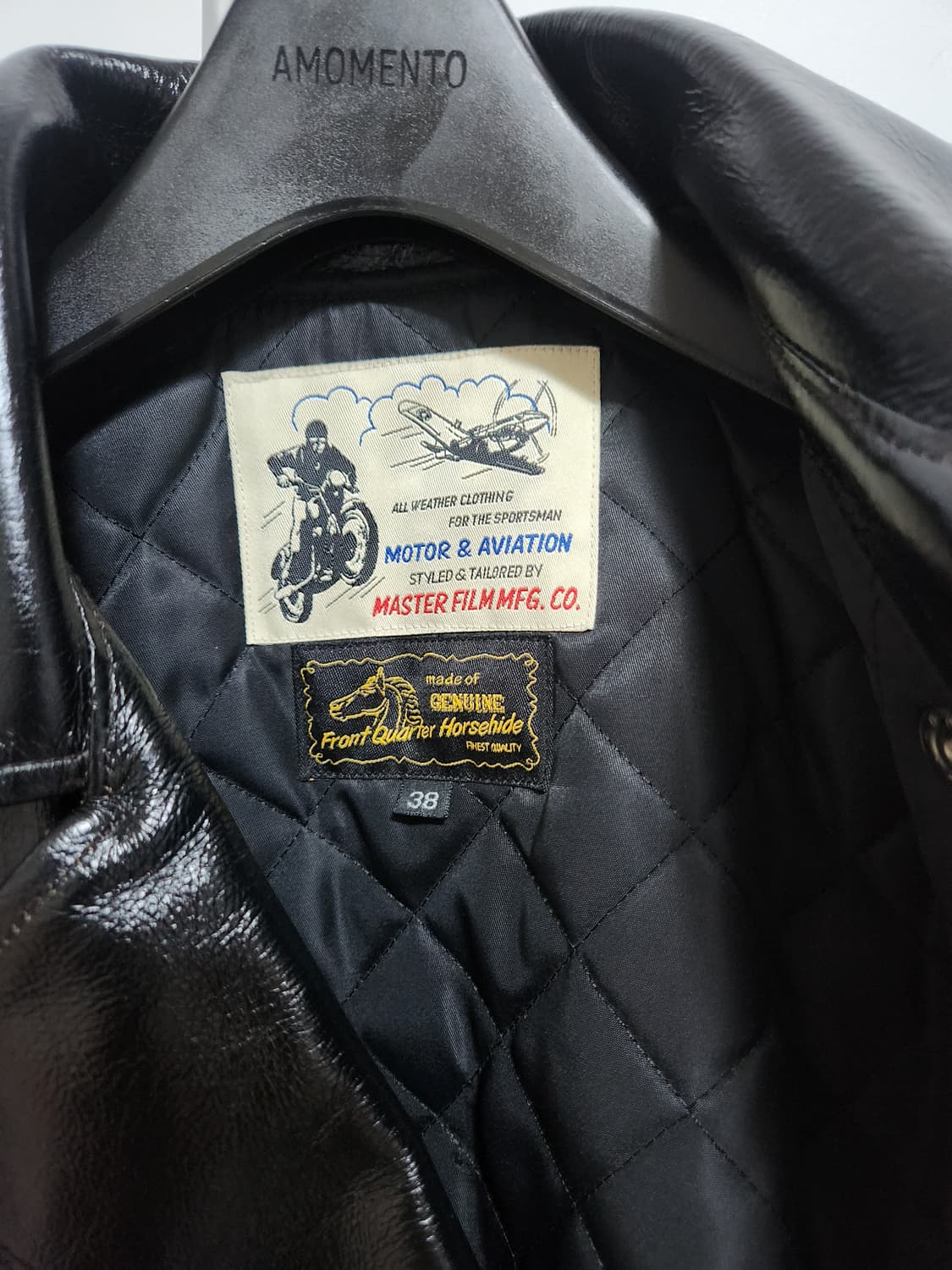 마스터필름 로드챔프 가죽자켓 상품이미지2