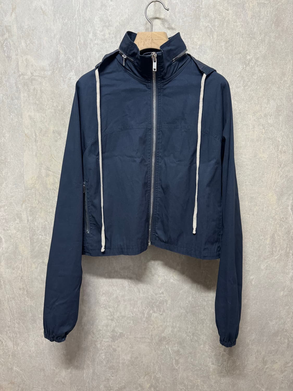 XS / 릭오웬스 크롭 코튼 봄버 상품이미지1