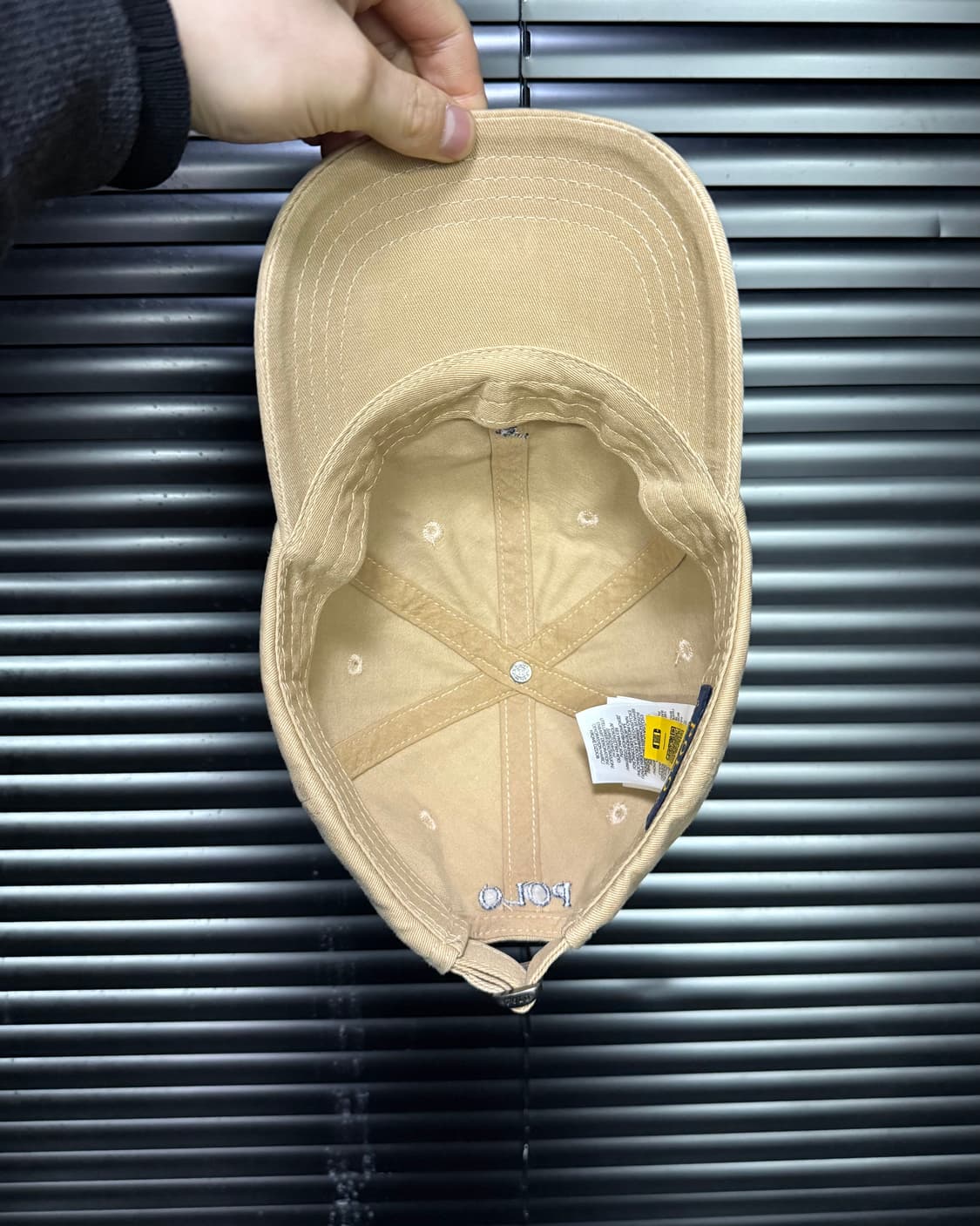 폴로 랄프로렌 면 코튼 베이지 카멜 치노 모자 볼캡 클래식 포니 베이스볼 상품이미지6