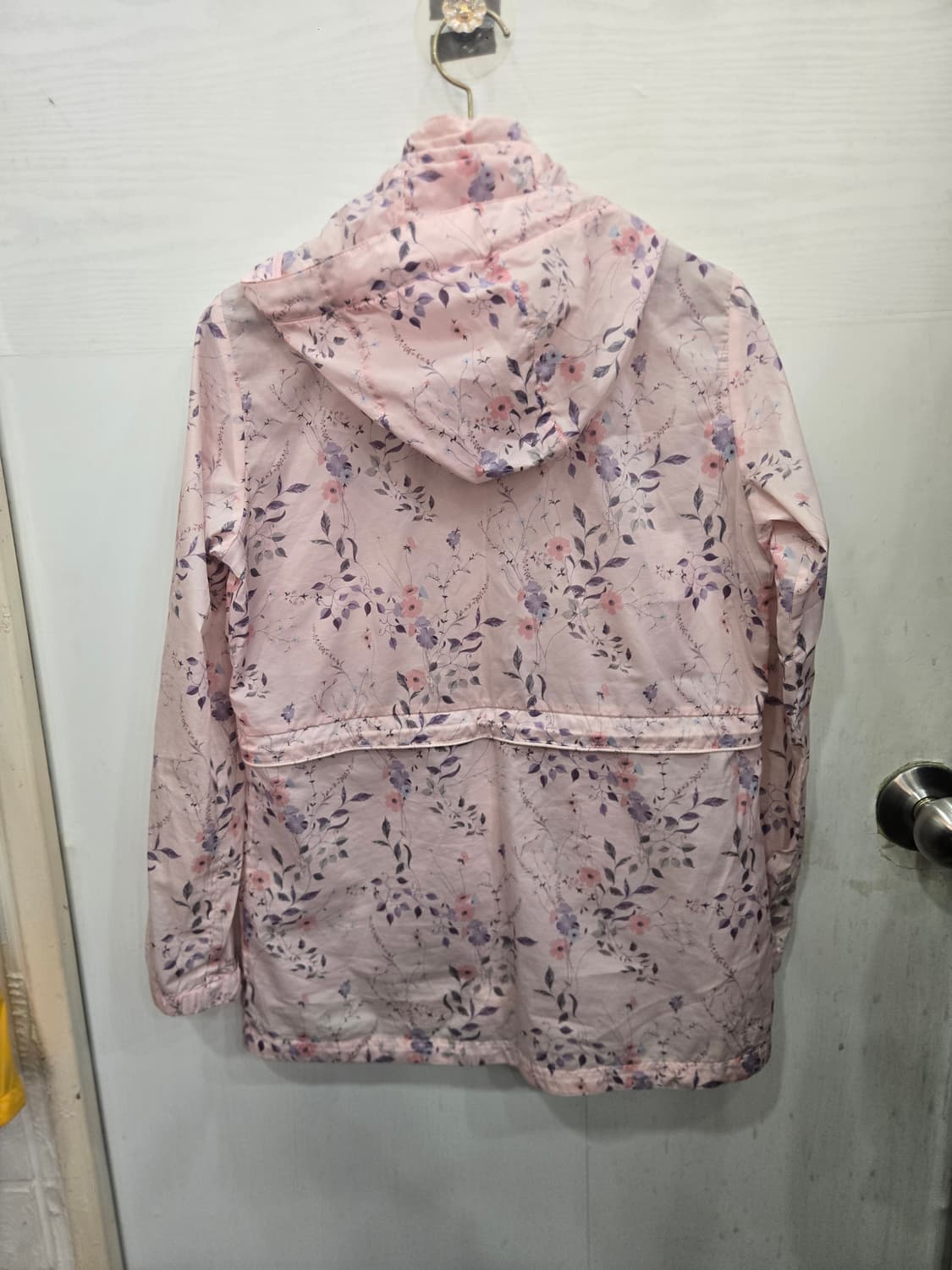 90,S )) Columbia 컬럼비아 꽃 바람막이~ 디자인 짱 예뻐요~ 상품이미지3