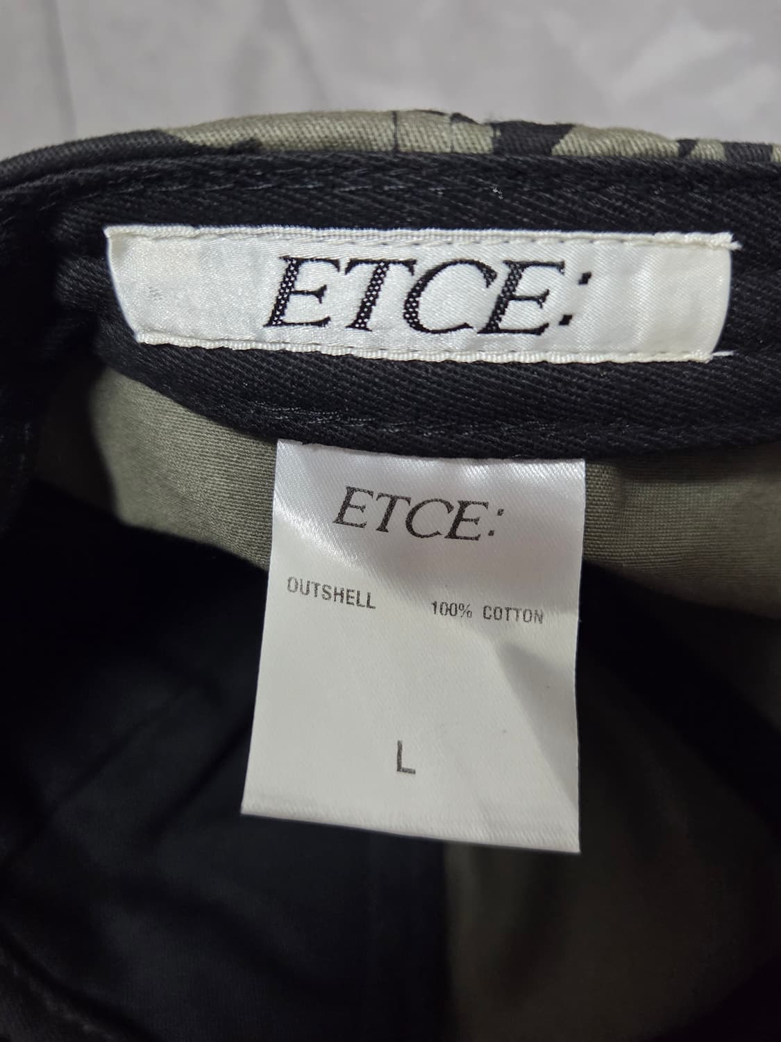 etce 카모 볼캡 상품이미지4