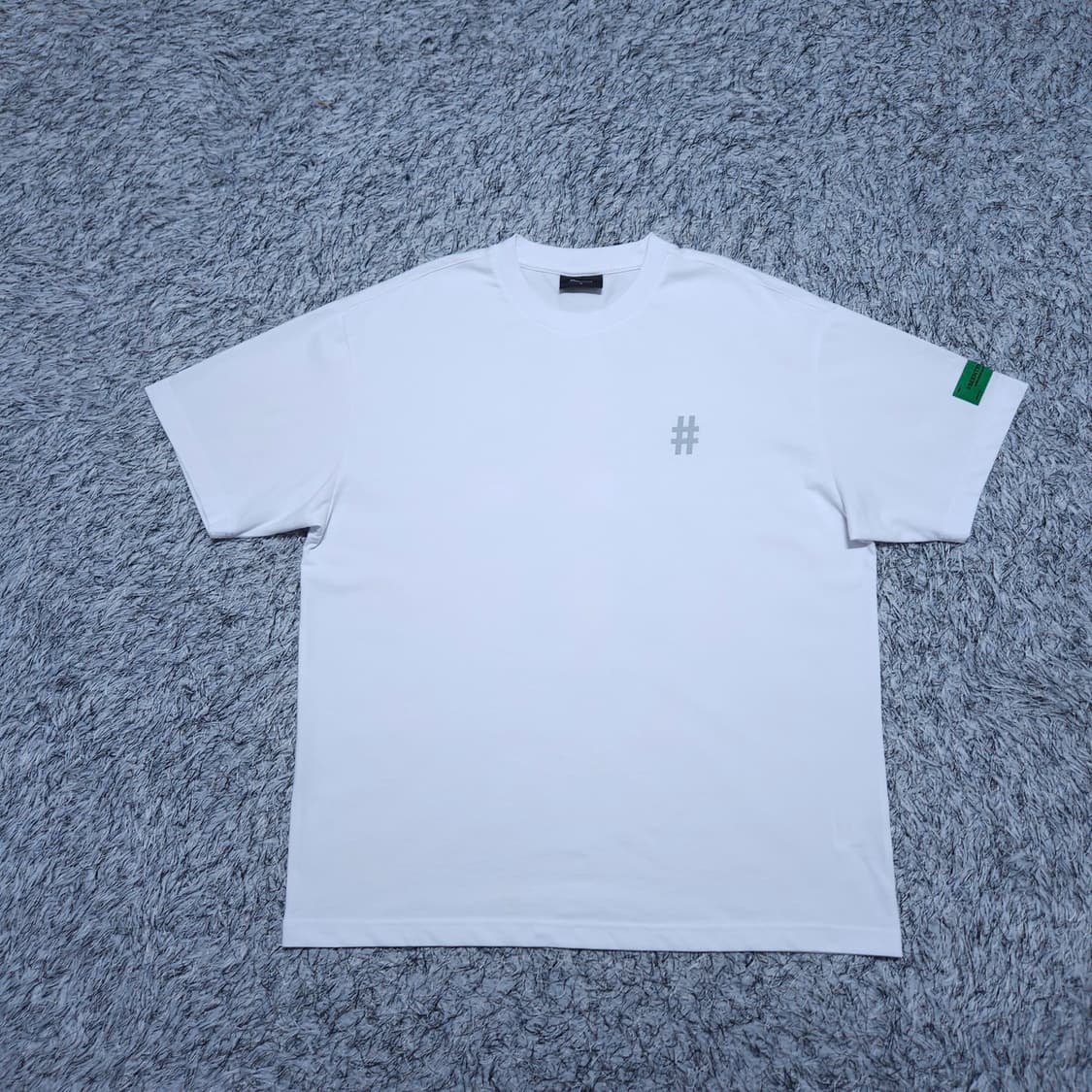 빈트릴) XL 남자 해시태그 반팔라운드티 / 왕눈이샵 상품이미지1