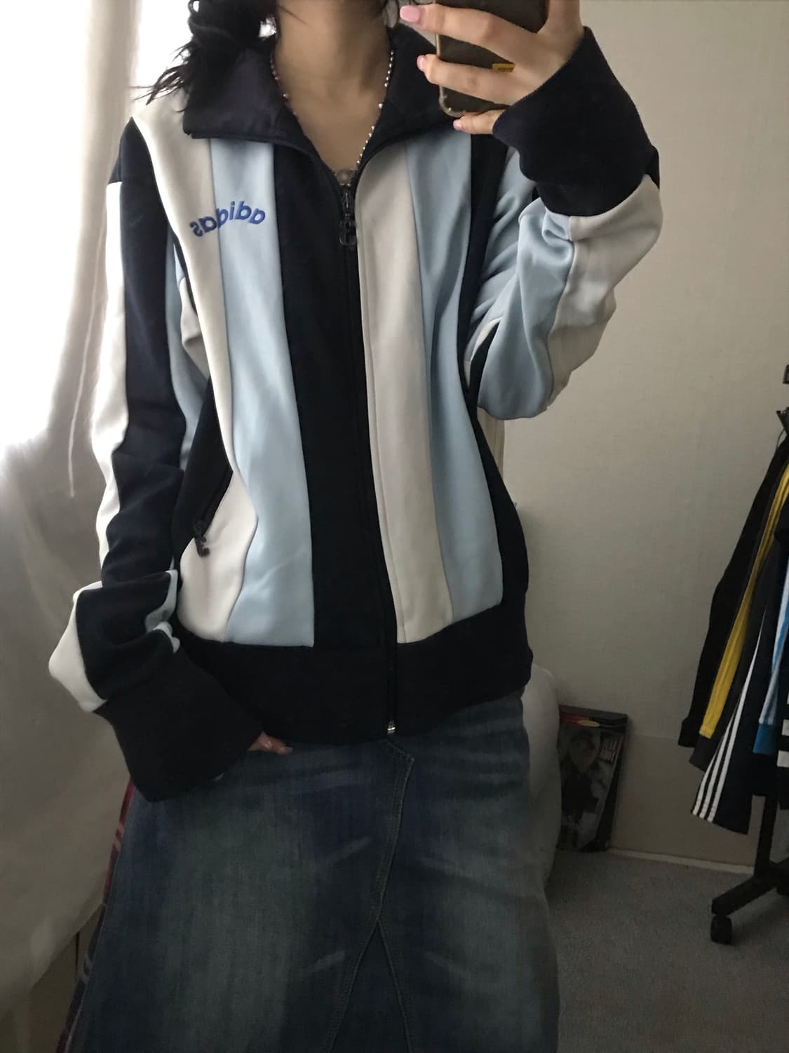 아디다스 00s 연하늘 져지 상품이미지1