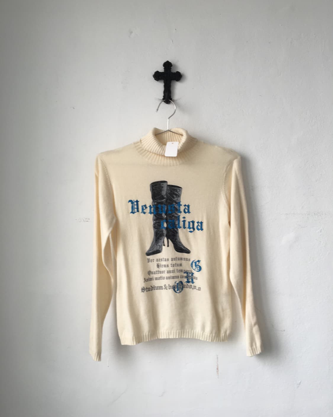 Printing high neck knit 상품이미지1