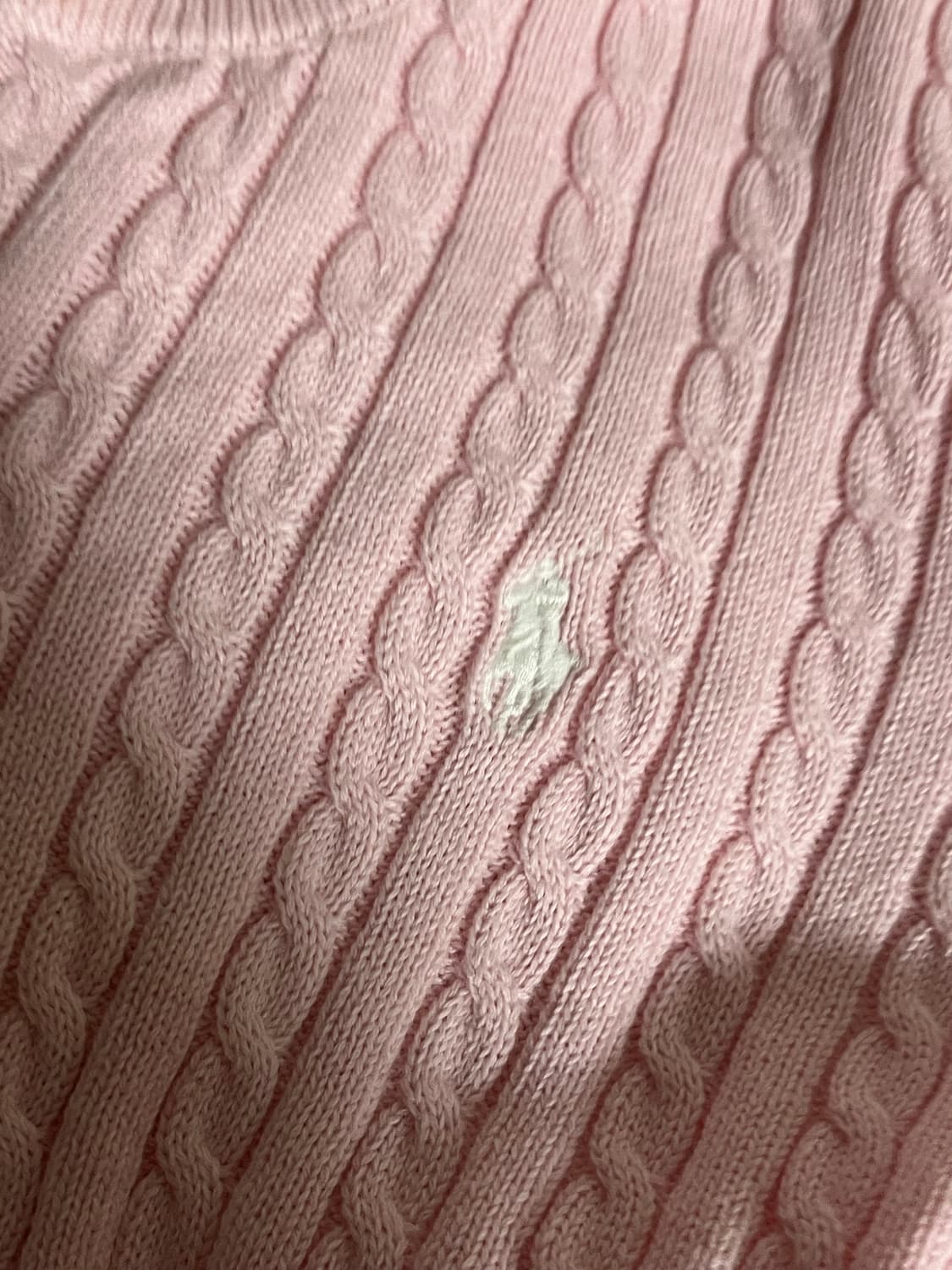 폴로 걸즈 핑크 가디건 m 상품이미지2