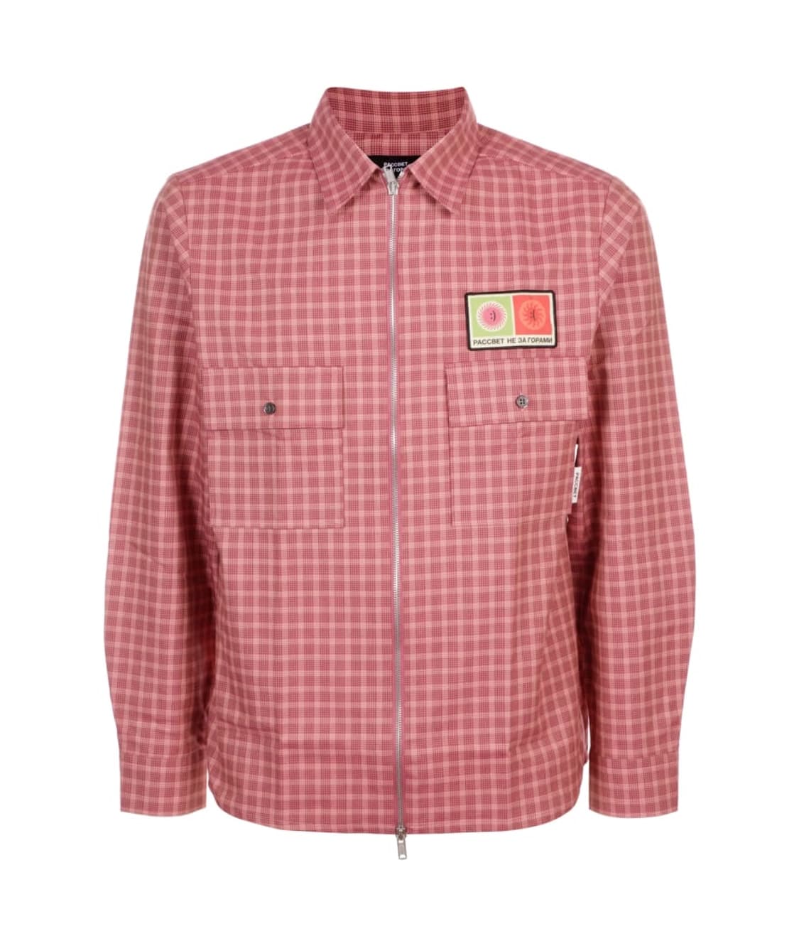 라스벳 패치 셔츠 집 업 [L] 상품이미지5