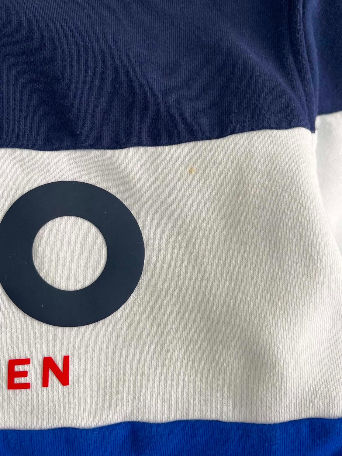 [M] 폴로 랄프로렌 스펠아웃 USA 럭비셔츠 카라넥 스웻 셔츠 상품이미지7