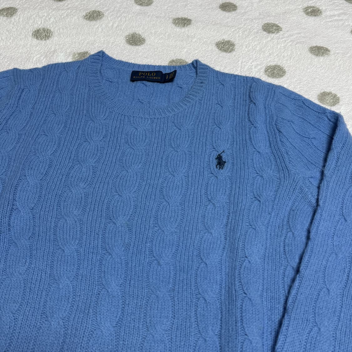 폴로 캐시미어 니트 상품이미지3