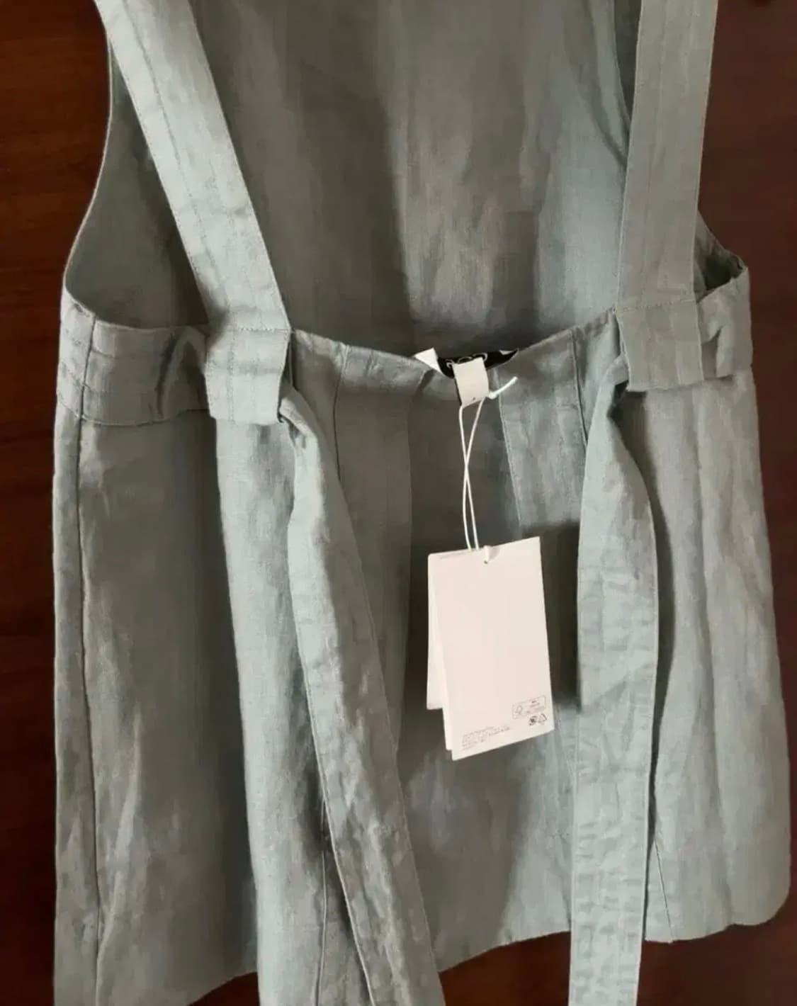 Cos 코스 타이 백 리넨 탑 32 상품이미지4