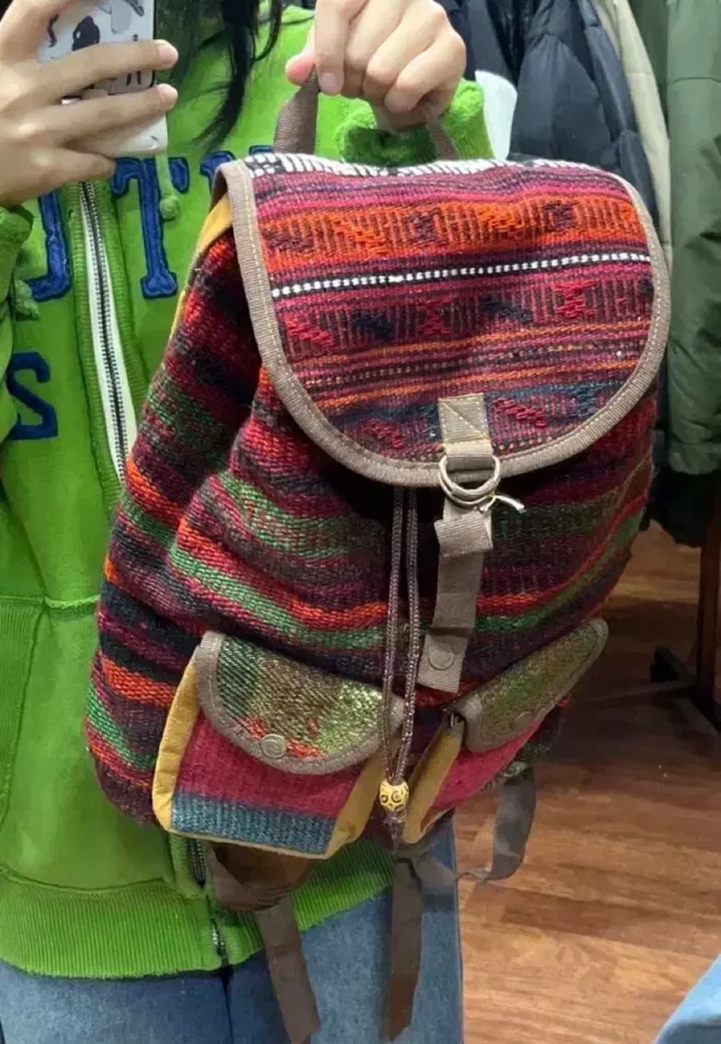 빈티지 백팩 상품이미지1