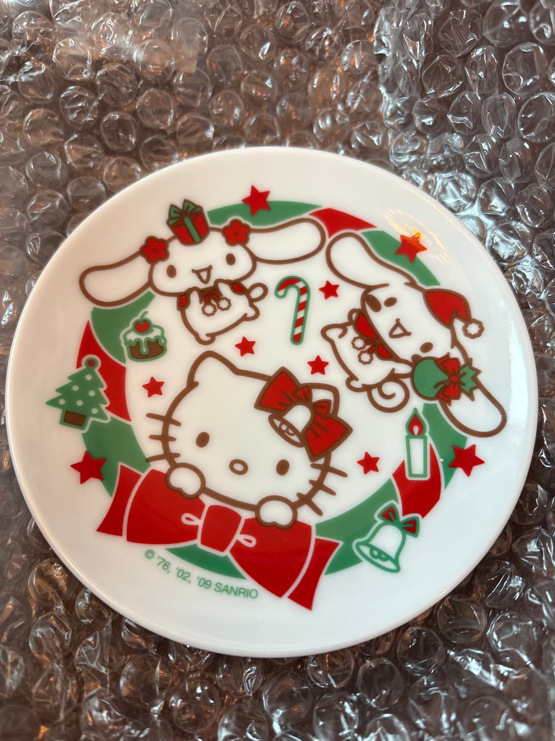 산리오 크리스마스 미니 식기세트 상품이미지3