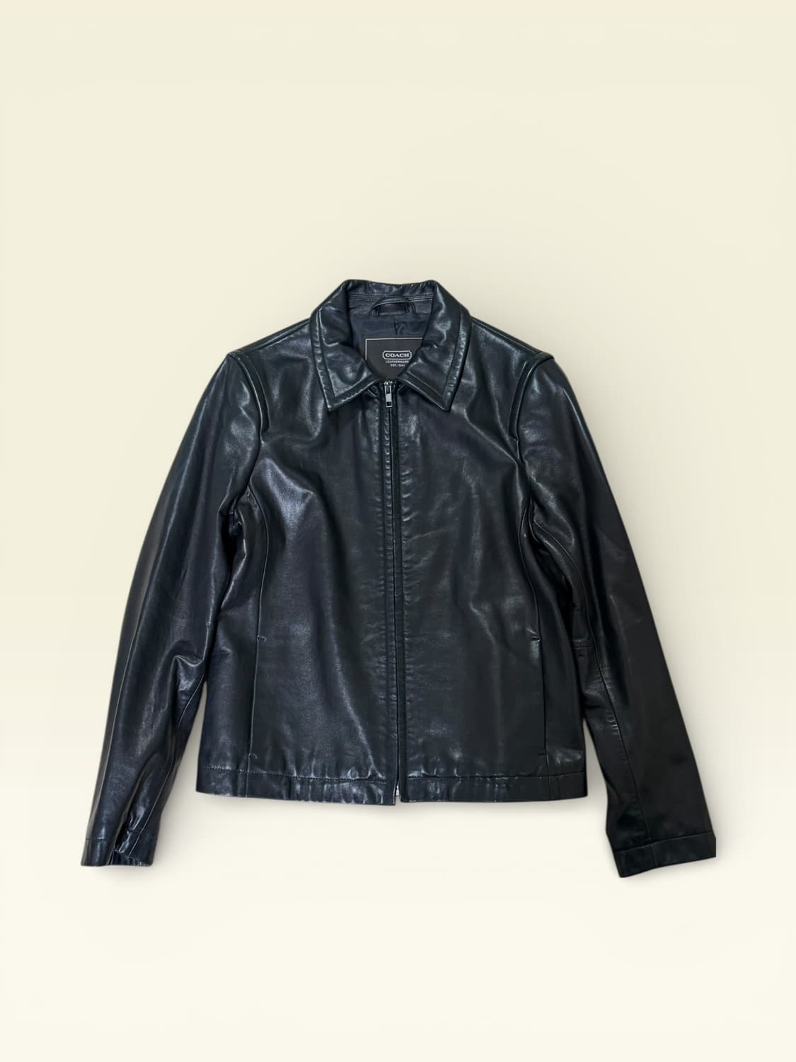 코치 가죽 자켓 상품이미지1