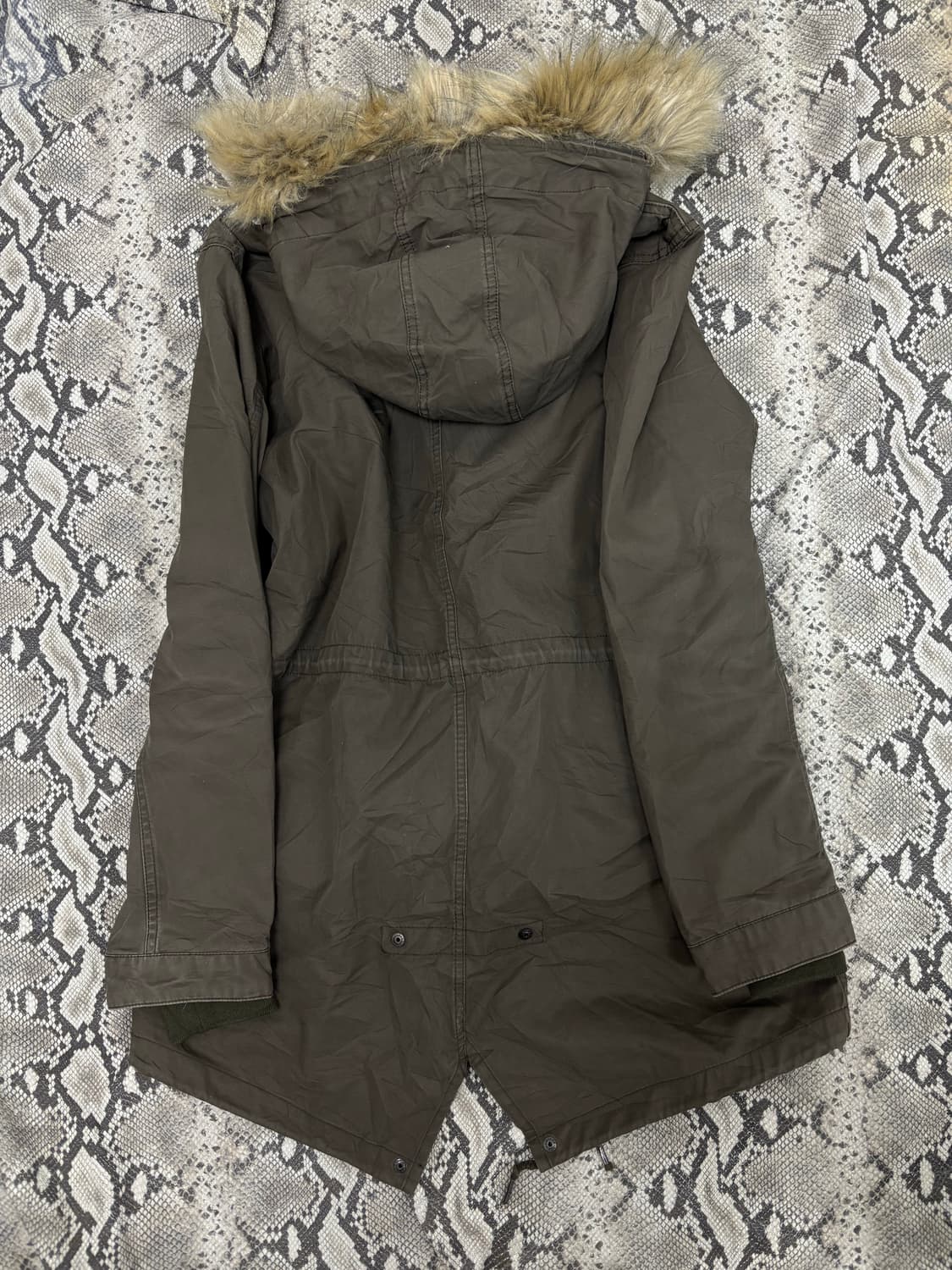 [Back Number]Grunge Mood Fur Parka 상품이미지9