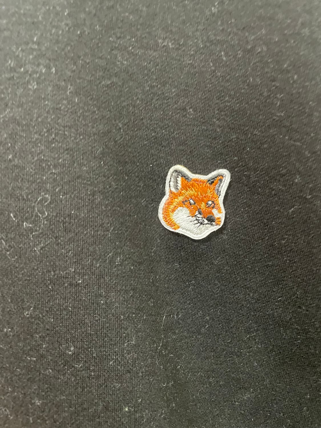 메종키츠네 블랙 맨투맨 M 상품이미지2