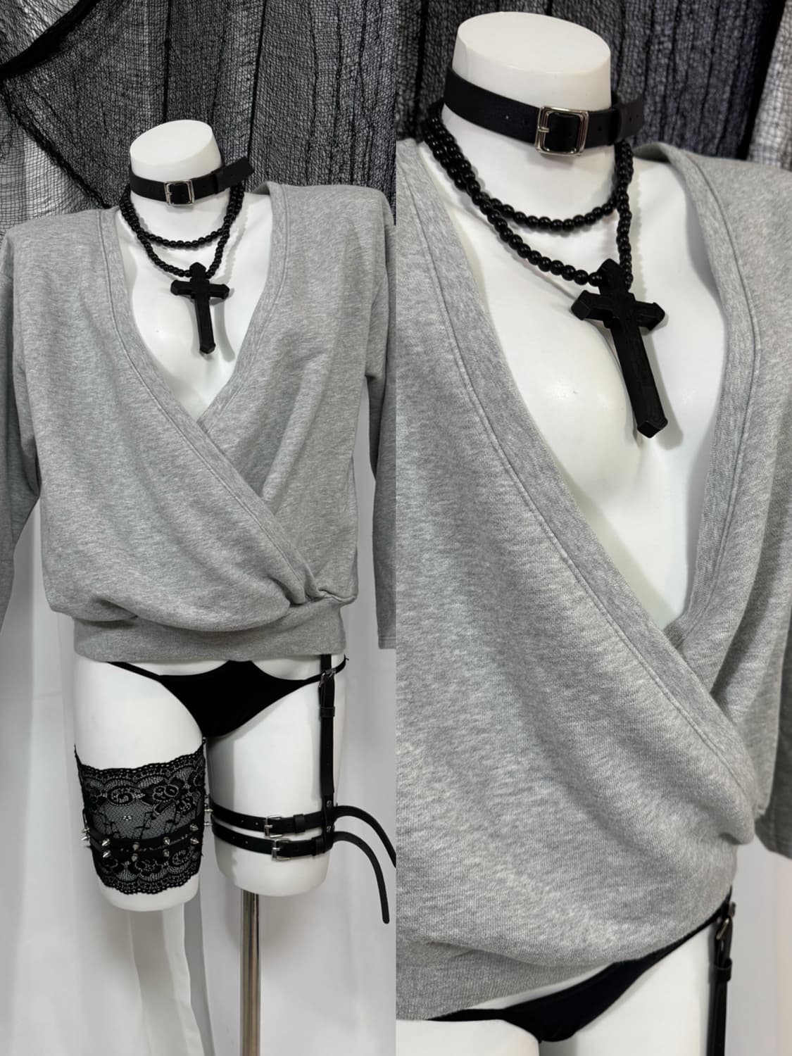 gray detail mtm 상품이미지1