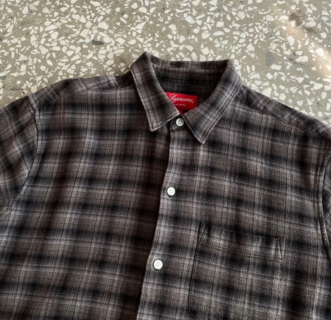 22SS 슈프림 체크 셔츠 상품이미지3