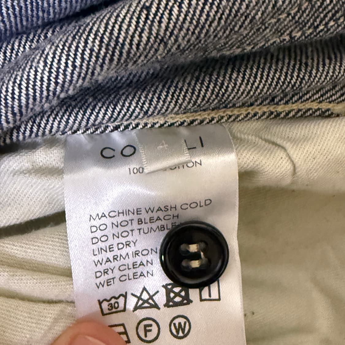 코모리 벨티드 네이비 상품이미지5