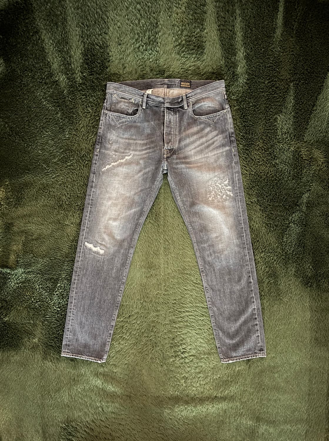 [34] 스펙테이터 Made in italy 121-003 데미지 데님 상품이미지1