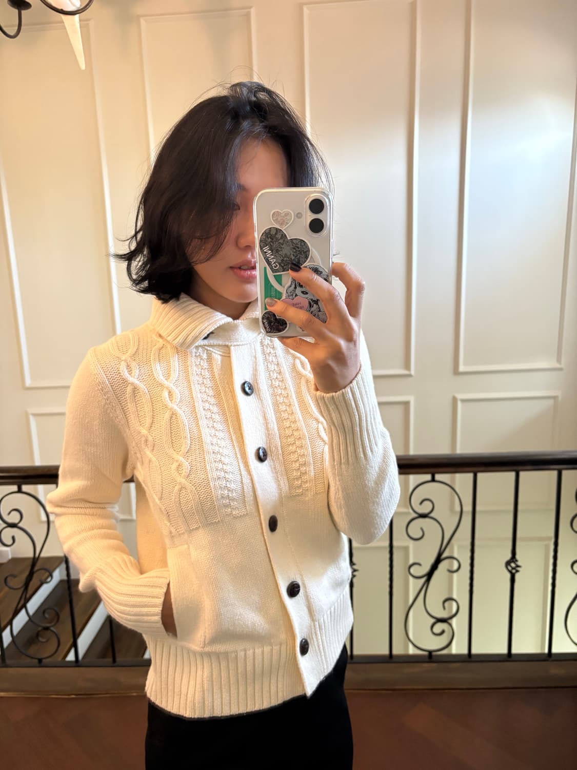 타미힐피거 니트 가디건 상품이미지4