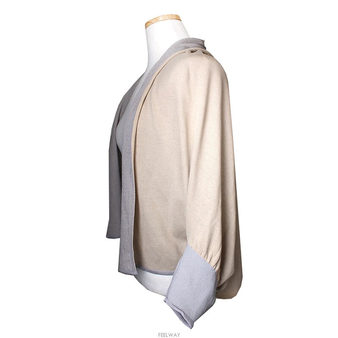 이세이미야케 투톤 리버서블 볼레로 자켓 (55~66) 상품이미지3