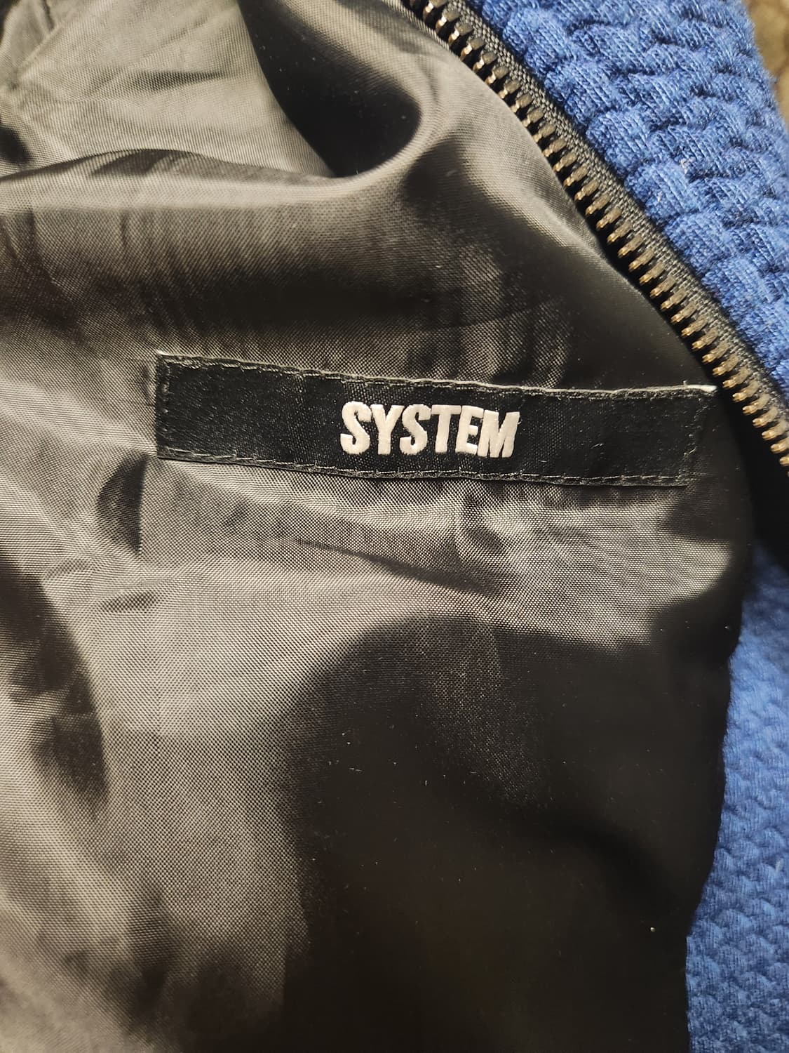 시스템옴므 블루종 자켓 100 상품이미지2