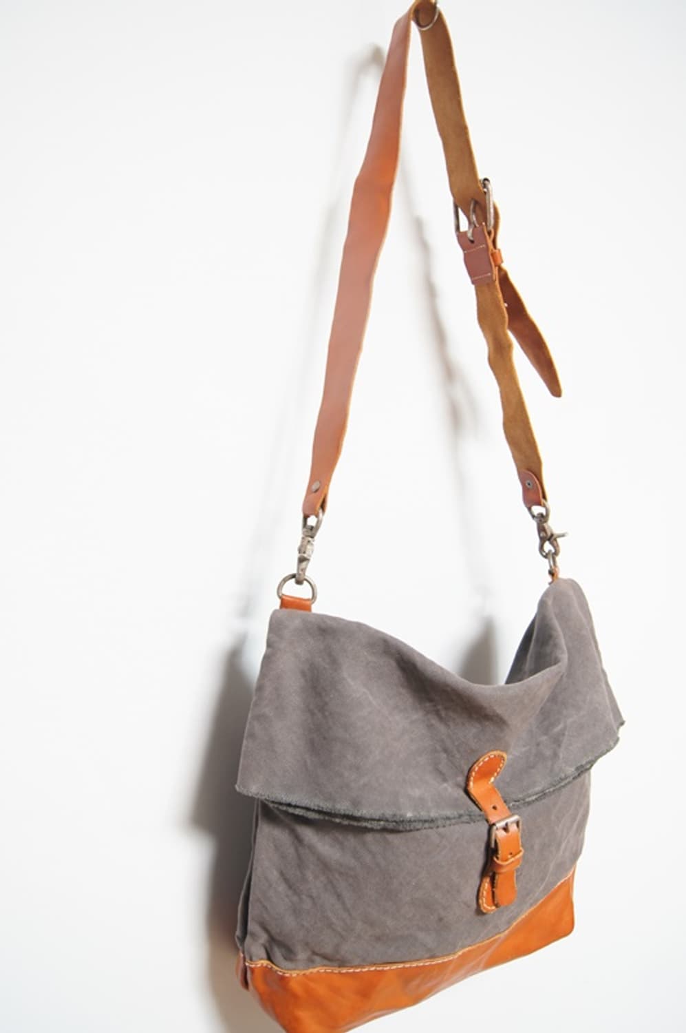 SUNAO KUWAHARA 멋스러운 캔버스 빅백 상품이미지2