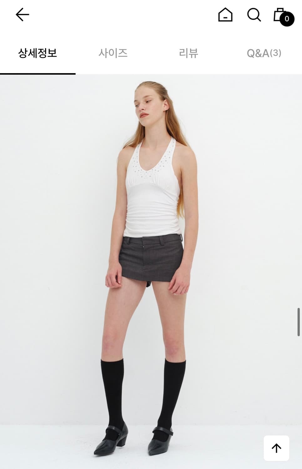 Cerric 세릭 FAKE WRAP SHORT PANTS 상품이미지6