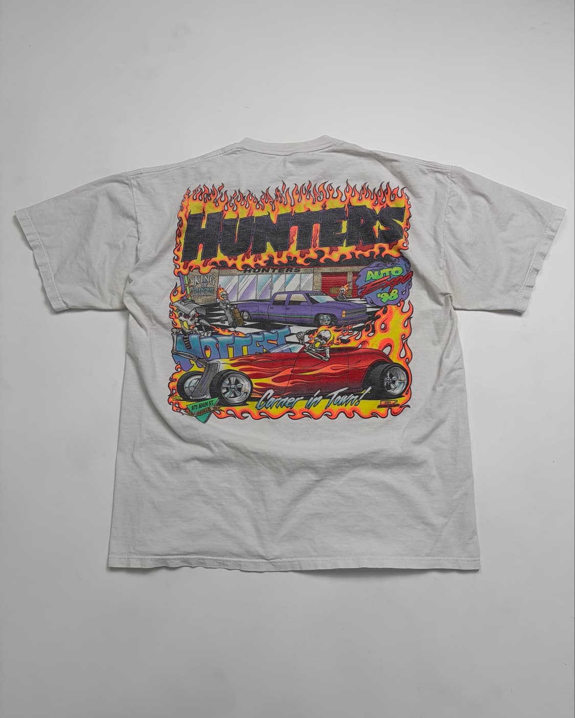 90s Racing Tee (white) 상품이미지2