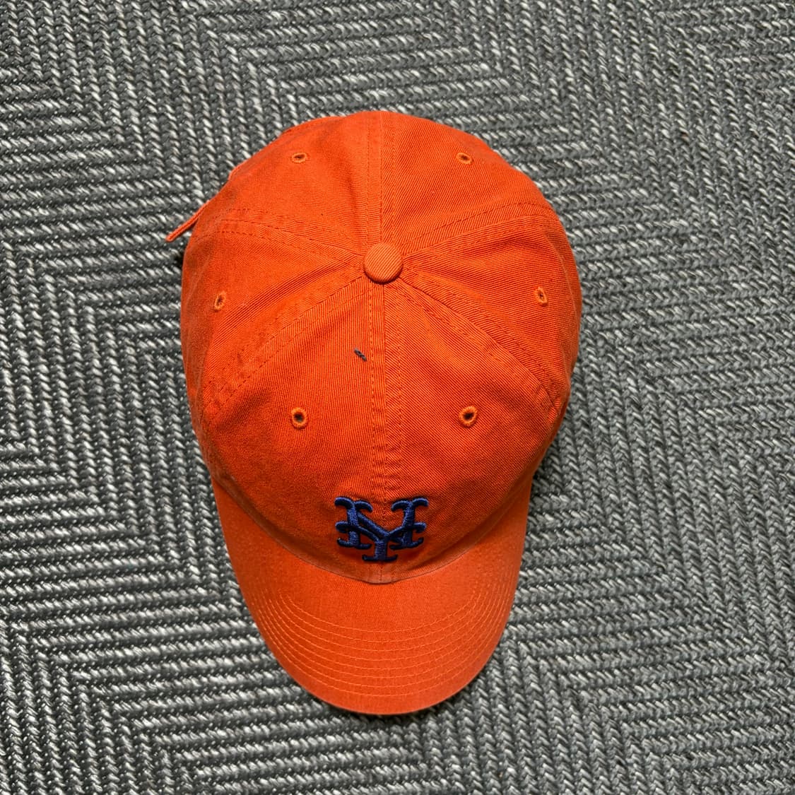 뉴욕 메츠 오렌지 볼캡 모자(OS) 상품이미지2