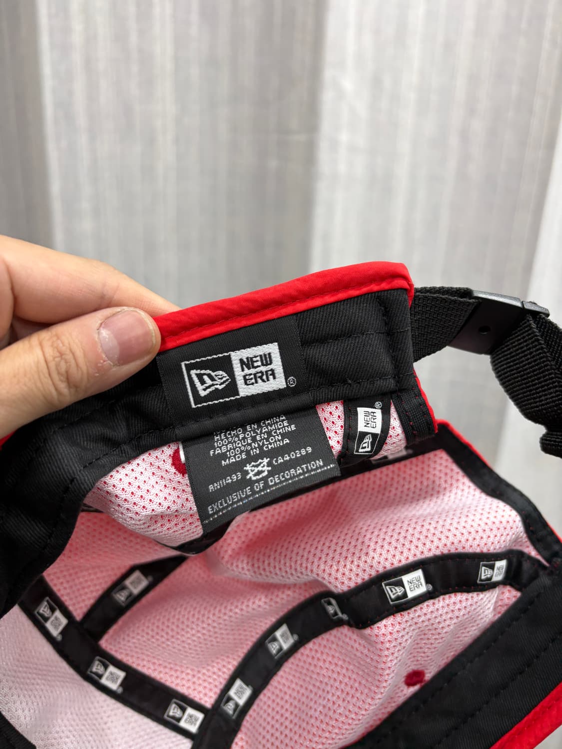 뉴에라 나일론 트랙 제트캡 모자 NEW ERA camp cap 상품이미지5