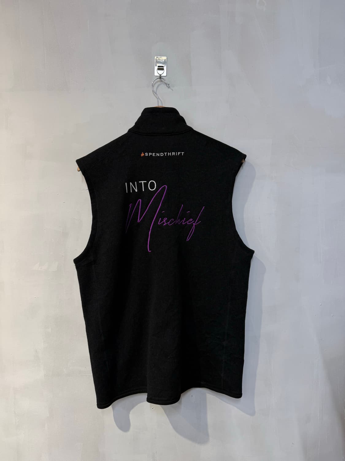 파타고니아 블랙 플리스 조끼(새상품) 상품이미지4