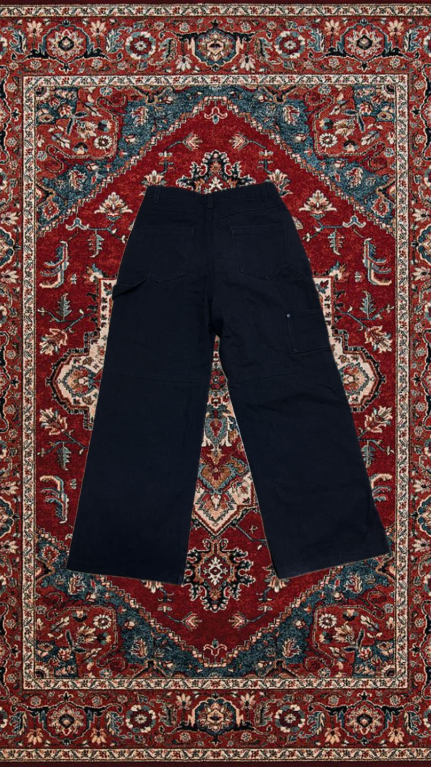 Brown Double-knee work pants 상품이미지2