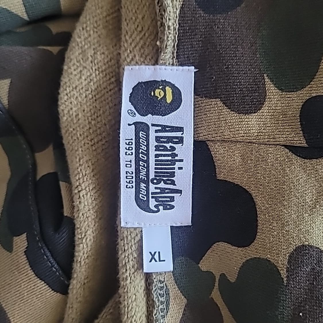 Bape 남자 후드 샤크 XL 상품이미지3