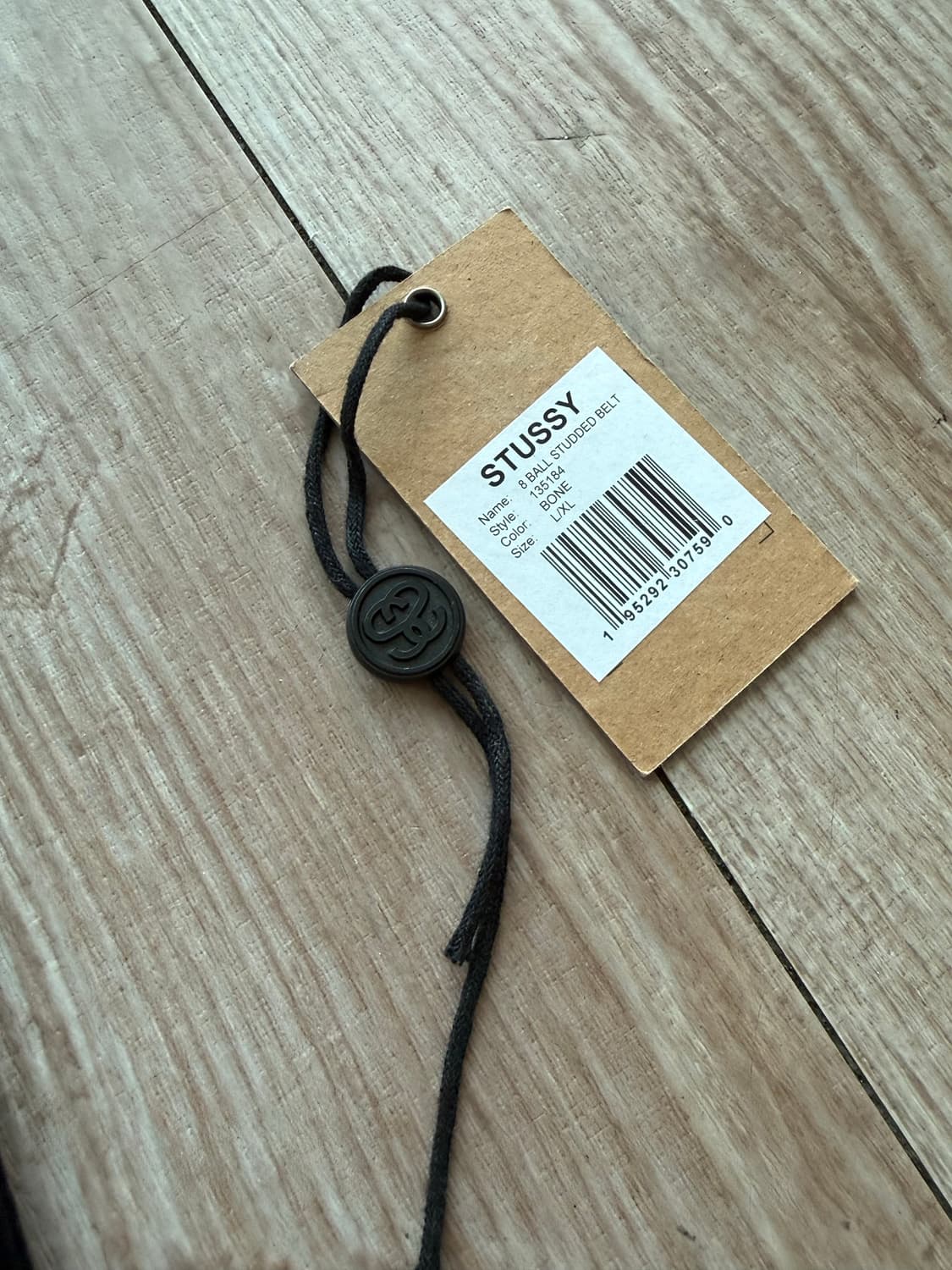 [l/xl] stussy 8 ball belt white 상품이미지6