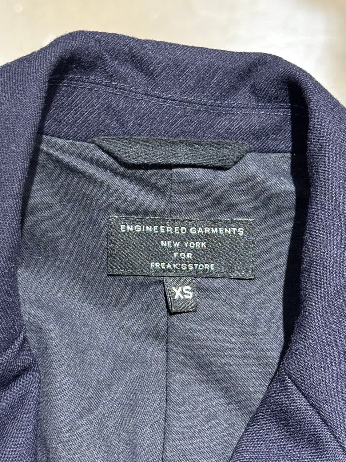 엔지니어드 가먼츠 네이비 더블 브레스티드 자켓 상품이미지7